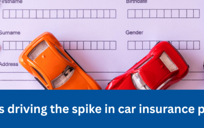 What’s driving the spike in car insurance prices?